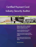 Certified Payment Card Industry Security Auditor A Complete Guide - 2020 Edition