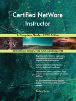 Certified NetWare Instructor A Complete Guide - 2020 Edition