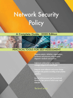 Network Security Policy A Complete Guide - 2020 Edition