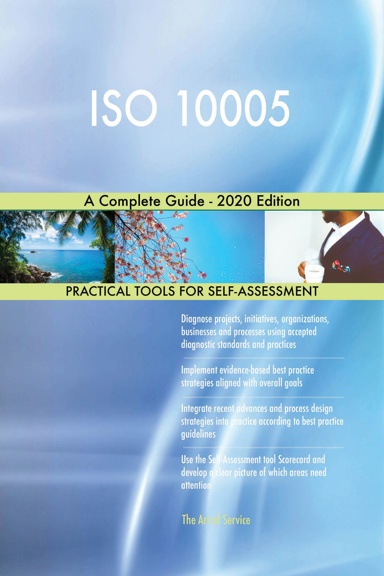 Lesen Sie Iso 10005 A Complete Guide 2020 Edition Von Gerardus Blokdyk Online Bucher