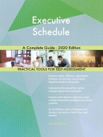 Executive Schedule A Complete Guide - 2020 Edition