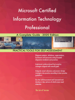 Microsoft Certified Information Technology Professional A Complete Guide - 2020 Edition
