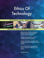 Ethics Of Technology A Complete Guide - 2020 Edition