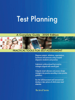 Test Planning A Complete Guide - 2020 Edition