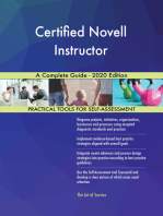 Certified Novell Instructor A Complete Guide - 2020 Edition