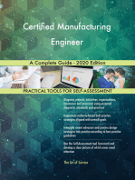Certified Manufacturing Engineer A Complete Guide - 2020 Edition