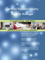 Certified Payment Industry Security Manager A Complete Guide - 2020 Edition