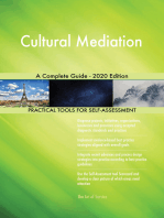 Cultural Mediation A Complete Guide - 2020 Edition