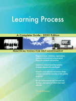 Learning Process A Complete Guide - 2020 Edition