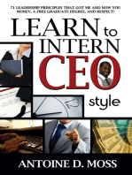 Learn to Intern CEO Style