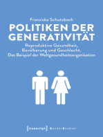 Politiken der Generativität: Reproduktive Gesundheit, Bevölkerung und Geschlecht. Das Beispiel der Weltgesundheitsorganisation