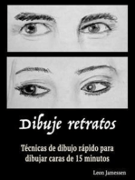 Dibuje retratos: Técnicas de dibujo rápido para dibujar caras de 15 minutos