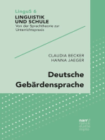 Deutsche Gebärdensprache: Mehrsprachigkeit mit Laut- und Gebärdensprache