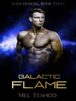 Galactic Flame: A Scifi Alien Romance: Alien Hunger, #3