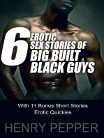 Six Erotic Sex Stories of Big Built Black Guys