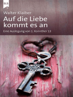 Auf die Liebe kommt es an