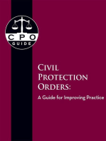 Civil Protection Orders: A Guide for Improving Practice: Civil Protection Orders: A Guide for Improving Practice