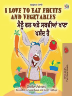 I Love to Eat Fruits and Vegetables (English Punjabi - India): English Punjabi (Gurmukhi) Bilingual Collection