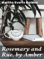Rosemary and Rue, by Amber