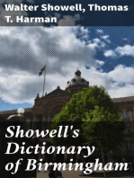 Showell's Dictionary of Birmingham: A History and Guide, Arranged Alphabetically