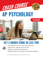 AP® Psychology Crash Course, For the New 2020 Exam, Book + Online: Get a Higher Score in Less Time