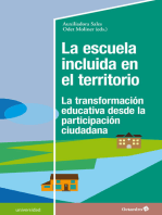 La escuela incluida en el territorio: La transformación educativa desde la participación ciudadana
