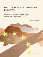 Im literarischen Grenzland Europas?: Der Balkan in deutschsprachigen Texten der Gegenwart