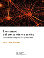 Elementos del pensamiento crítico