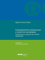 Endeudamiento empresarial y fusión de sociedades