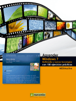 Aprender Windows 7 multimedia y nuevas Ttecnologias con 100 ejercicios prácticos