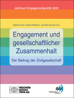 Engagement und gesellschaftlicher Zusammenhalt – der Beitrag der Zivilgesellschaft: Jahrbuch Engagementpolitik 2020