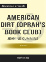 Summary: “American Dirt (Oprah's Book Club): A Novel" by Jeanine Cummins - Discussion Prompts
