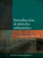 Introducción al derecho urbanístico