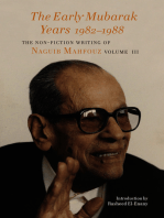 The Early Mubarak Years 1982–1988: The Non-Fiction Writing of Naguib Mahfouz, Volume III