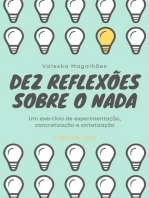 Dez Reflexões Sobre o Nada