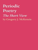 Periodic Poetry: The Short View