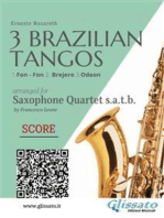 Saxophone Quartet score 