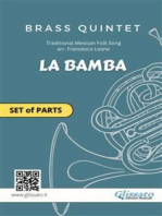 La Bamba - Brass Quintet - set of PARTS: Mexican Traditional