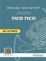 Tico Tico - Brass Quintet set of parts