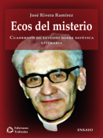 Ecos del misterio: Cuadernos de estudio sobre estética literaria