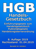 HGB Handelsgesetzbuch