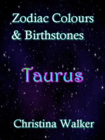 Zodiac Colours & Birthstones - Taurus