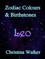 Zodiac Colours & Birthstones - Leo