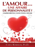 L'amour... une affaire de personnalité?: Comprendre son couple pour le réussir