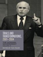 Trials and Transformations, 2001–2004: The Howard Government