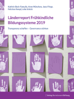 Länderreport Frühkindliche Bildungssysteme 2019: Transparenz schaffen – Governance stärken