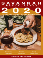 2020: Savannah Restaurants - The Food Enthusiast’s Long Weekend Guide