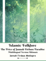 Islamic Folklore The Price of Jannah Firdaus Paradise Multilingual Version Ultimate