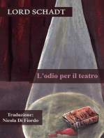 L'odio per il teatro