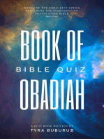 Book of Obadiah Bible Quiz